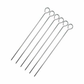 Barbecue Skewer Set Wooow 6 Pieces 36 Units