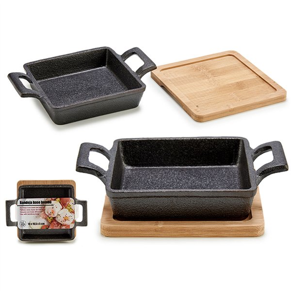 Snack tray Kinvara Blue Rectangular