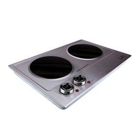 Portable Ceramic Hob JATA V532 2400W Silver Steel 2400 W