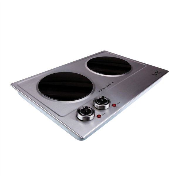 Portable Ceramic Hob JATA V532 2400W Silver Steel 2400 W