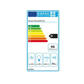 Conventional Hood BOSCH DUL63CC55 60 cm 350 m3/h 72 dB 146W