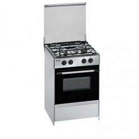Gas Cooker Meireles G1530DVXNAT 60 cm 53 L Steel