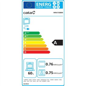 Multipurpose Oven Cata MRA 7108 BK 60 L 2300 W