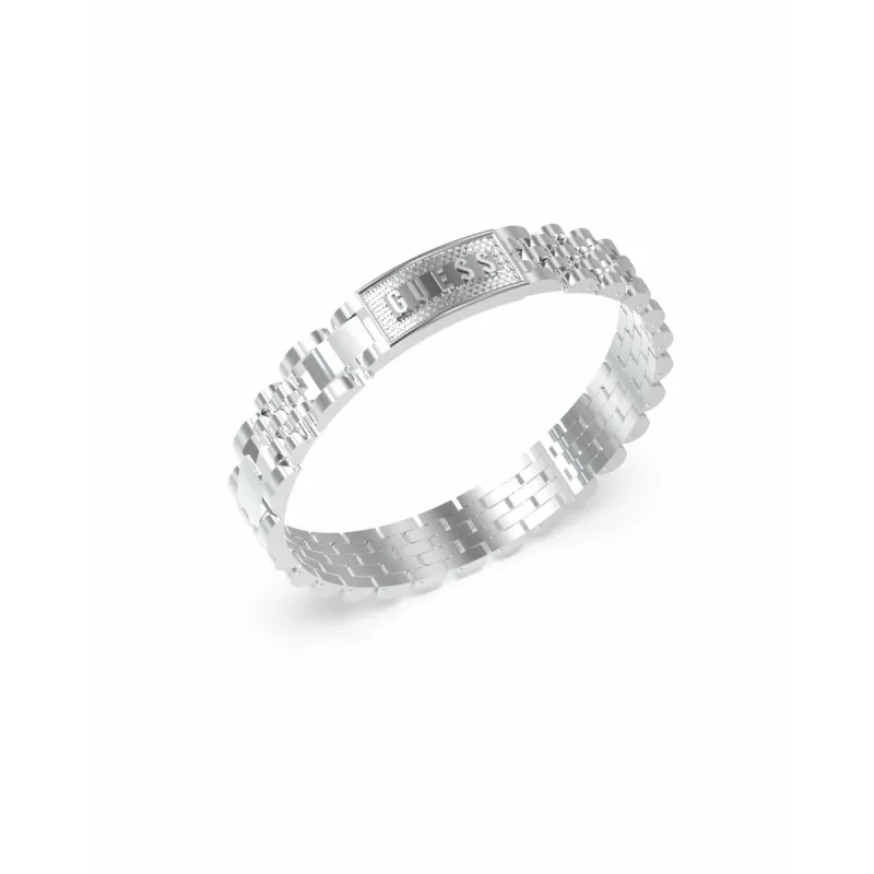 Miesten rannekorut Guess JUMB03201JWSTT-U Ruostumaton teräs 25 cm