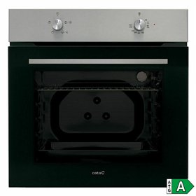 Oven Cata HORNO CATA ESTATICO SES7004BK INOX - NEG 72 L 1400 W Black 72 L