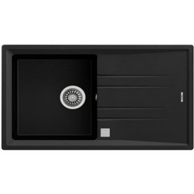 Sink with One Basin Teka STONE 50BTG Black