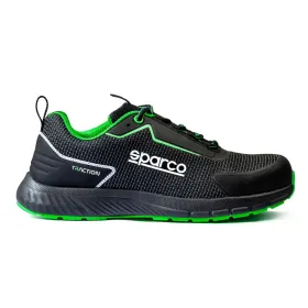 Turvajalatsid Sparco TRACTION SANYO 42 Must Roheline
