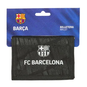 Piniginė F.C. Barcelona Juoda 12,5 x 9,5 x 1 cm
