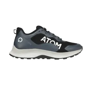 Vīriešu taku skriešanas apavi (skrējiens kalnos) Atom Terra AT123 Tumši pelēks