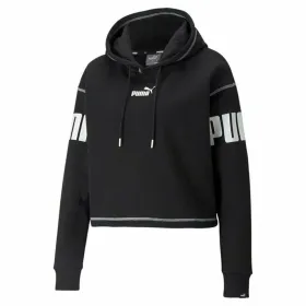 Sieviešu Sporta Krekls ar Kapuci Puma Puma Power Fl Melns