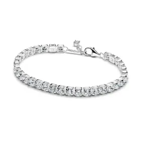 Naiste Käevõru Pandora 593539C01-16 16 cm Hõbedane