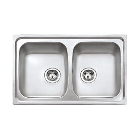 Sink with Two Basins Teka STARBRIGHT 80 E-XP 2C