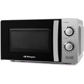 Microwave with Grill Orbegozo MIG 2138 Black Silver 700 W 20 L