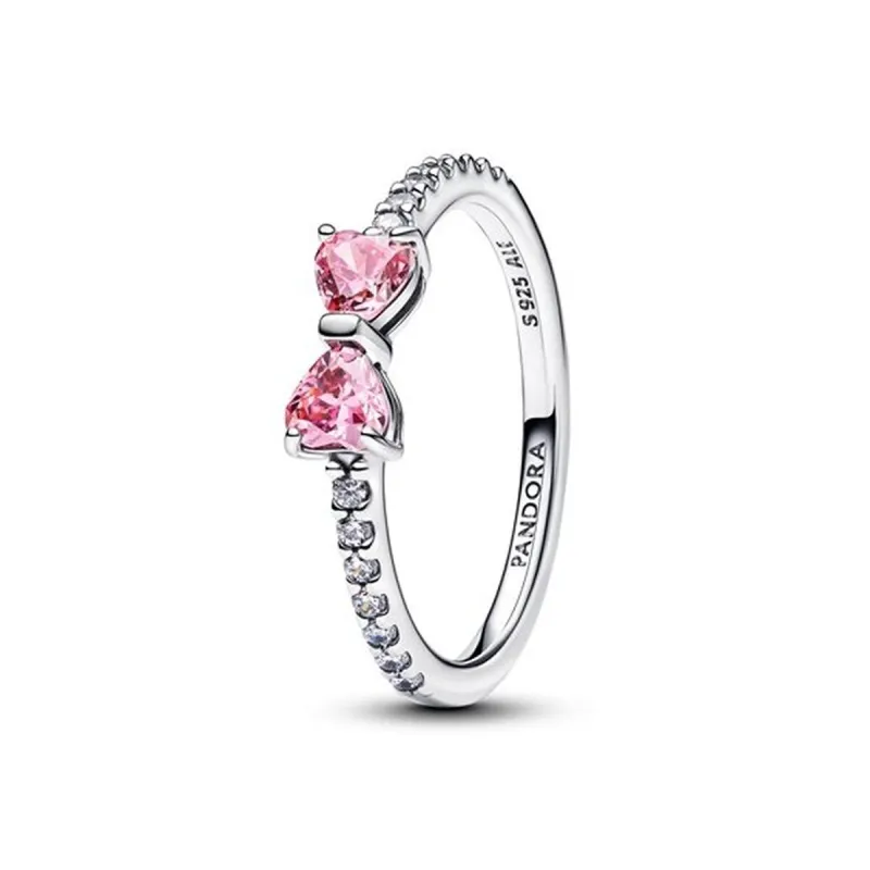Naisten sormus Pandora 193510C01-50 10 Hopeinen Pinkki