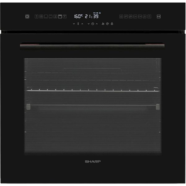 Pyrolytic Oven Sharp K71L66BNH 78 L