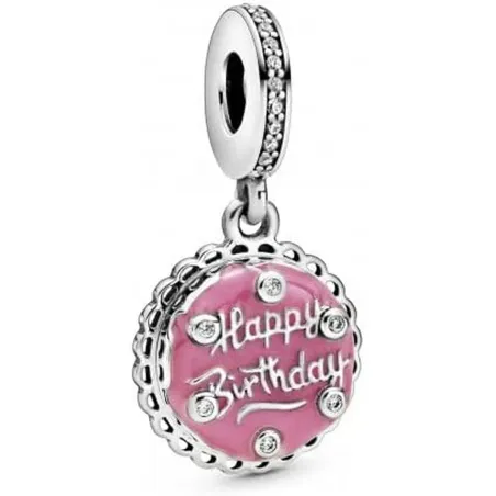 Naisten onnenkoru Pandora PINK BIRTHDAY CAKE DANGLE