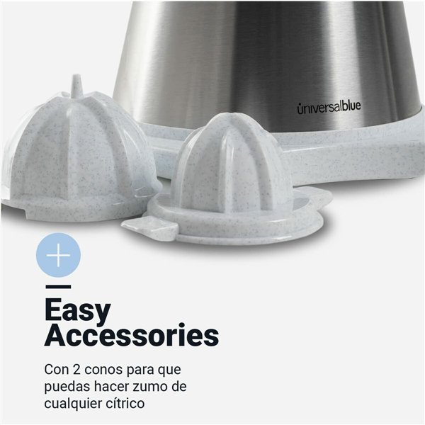 Electric Juicer Universal Blue JUICY White Steel 300 W