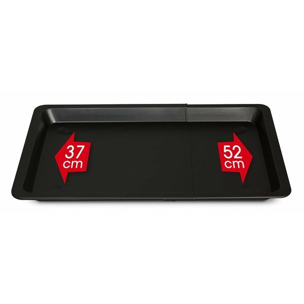 Baking tray CARE KAT3701 Black Steel Plastic