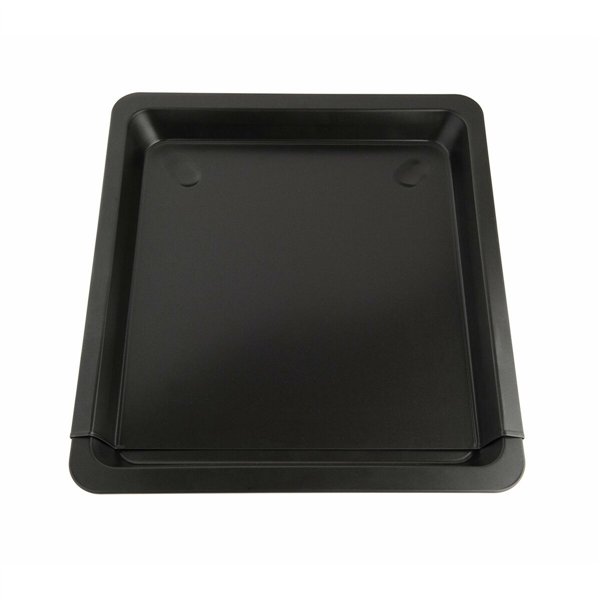 Baking tray CARE KAT3701 Black Steel Plastic