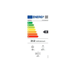 Refrigerator Samsung RT31CG5624WWES White 315 L