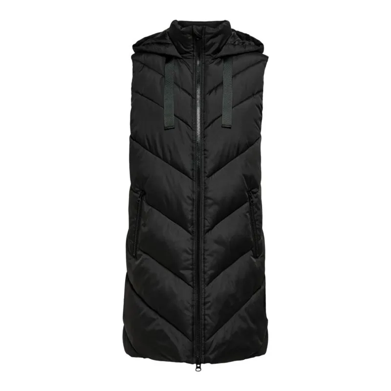 Женские жилеты Only Jdyskylar Padded Чёрный