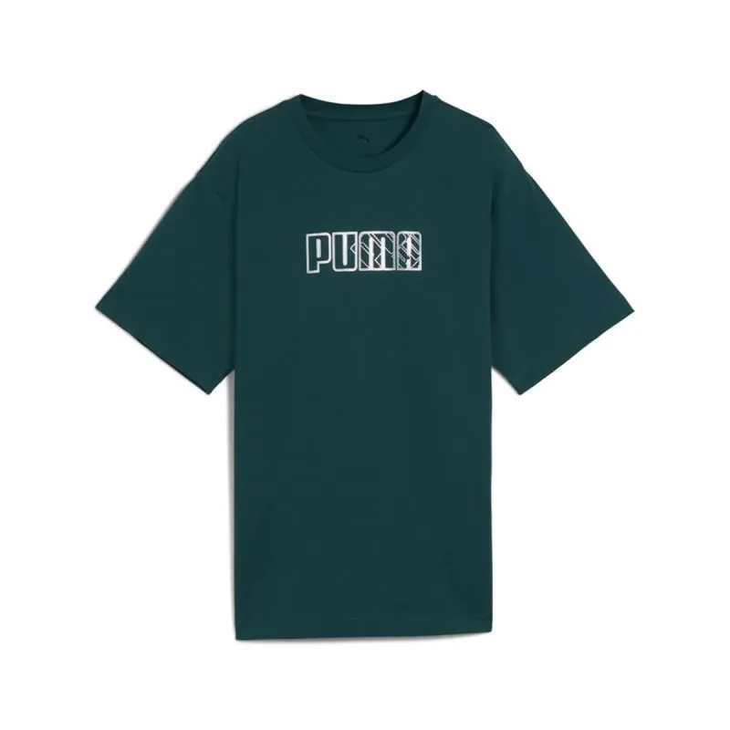 Women’s Short Sleeve T-Shirt Puma Maximal Metallic Relaxed