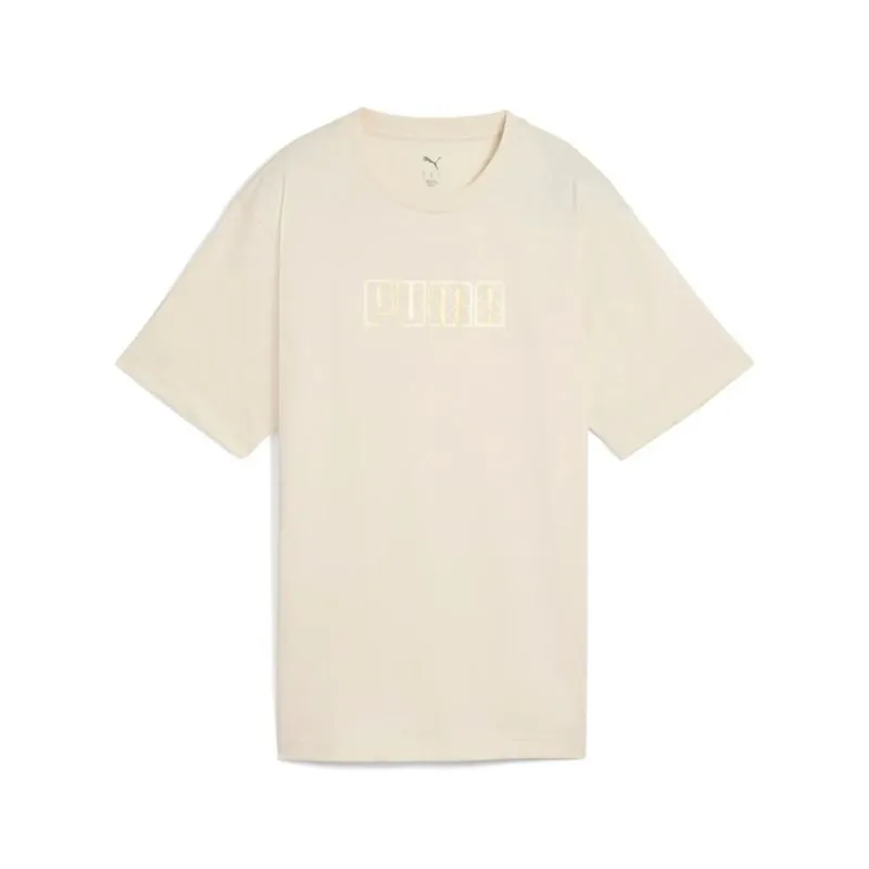 Women’s Short Sleeve T-Shirt Puma Maximal Metallic Relaxed