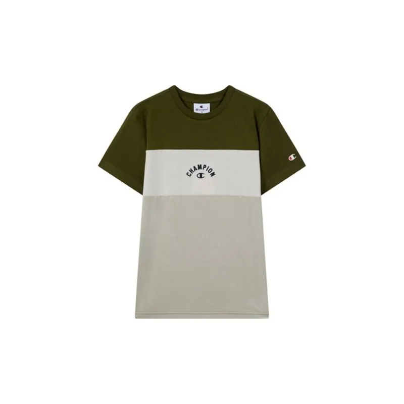 Child's Short Sleeve T-Shirt Champion Icons Plus Olive