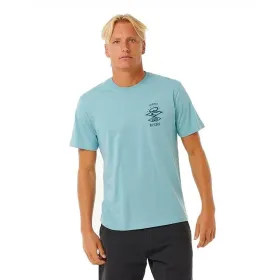 Футболка с коротким рукавом мужская Rip Curl Search Icon Tee Зеленый