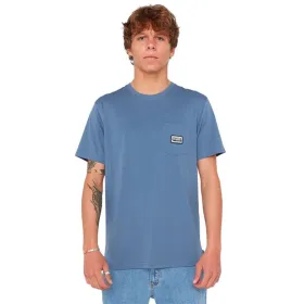 Футболка с коротким рукавом мужская Rip Curl Sportline Badge Ss Tee Индиго