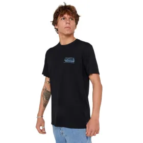 Футболка с коротким рукавом мужская Rip Curl Sportline FB Tee Чёрный