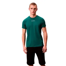 Men’s Short Sleeve T-Shirt Calvin Klein Olive