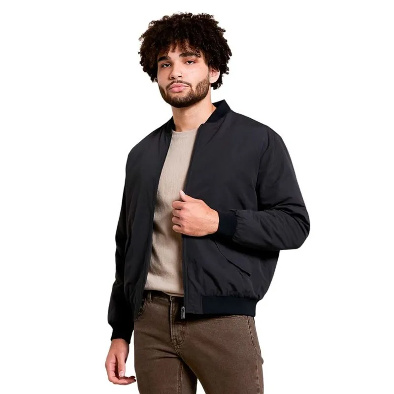 Jacket Only & Sons Onsrussel Padded Bomber Black