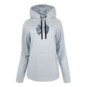 Naisten huputon collegepaita Joluvi Hoodie Land Vaaleansininen