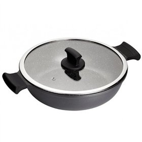 Casserole with lid Inoxibar ABSOLUT Black