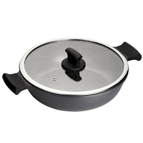 Casserole with lid Inoxibar ABSOLUT Black Ø 28 cm