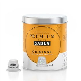 Coffee Capsules with Case Saula COMPOSTABLE ORIGINAL