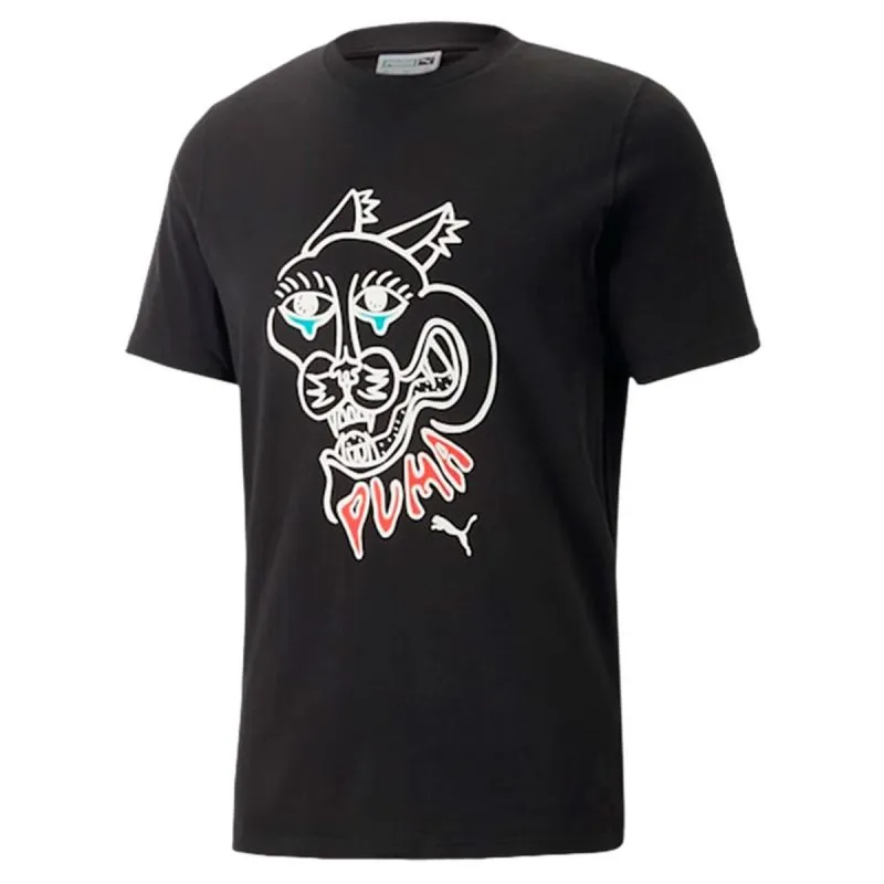 Miesten T-paita Puma Graphic Musta