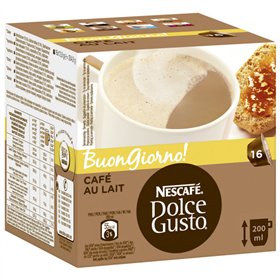 Coffee Capsules Au Lait Nestlé CAFECONLECHE (16 Units) (16 uds)