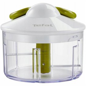 Manual mini chopper with pull cord Tefal K1330404 White Stainless steel Plastic