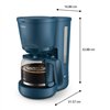 Drip Coffee Machine Philips HD7411/70 Blue 1,3 L