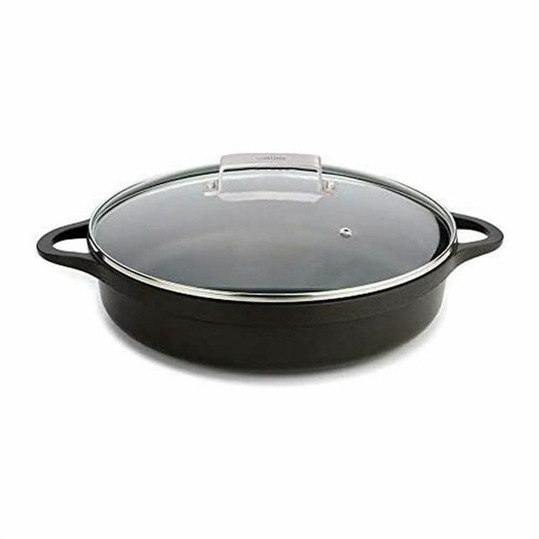 Casserole with lid Valira 4137/25 Black 5,5 L