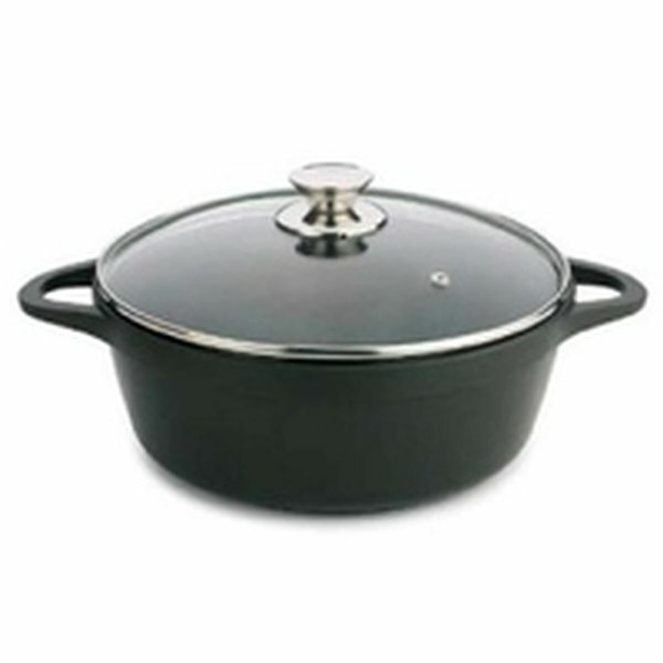 Casserole with lid Valira 4142/25 Black