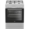 Gas Cooker BEKO FBE62120WD White Black