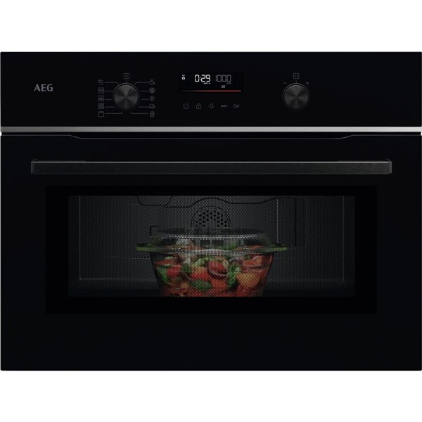 Microwave with Grill AEG TM5NK401B Black 900 W 25 L