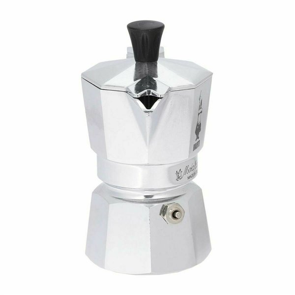 Italian Coffee Pot Bialetti 0001161 Silver 60 ml