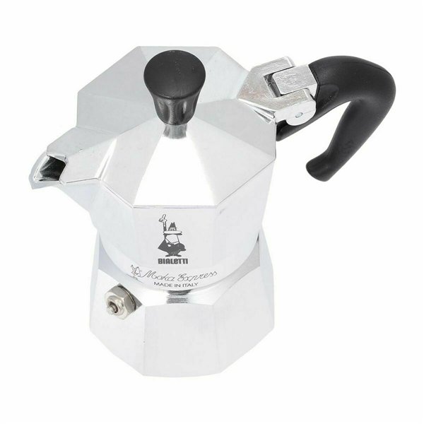 Italian Coffee Pot Bialetti 0001161 Silver 60 ml