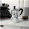 Italian Coffee Pot Bialetti 0001161 Silver 60 ml