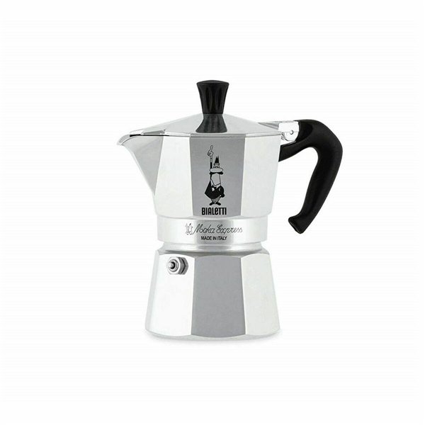 Italian Coffee Pot Bialetti 0001161 Silver 60 ml