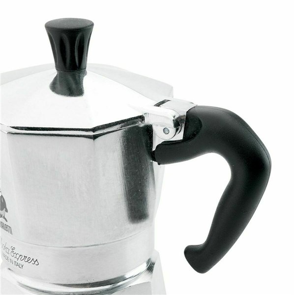 Italian Coffee Pot Bialetti 0001161 Silver 60 ml